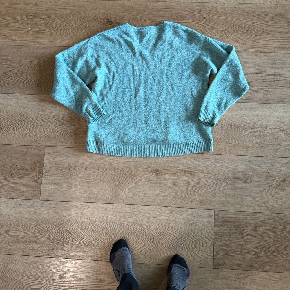 H&M Light Blue Crew Neck Sweater